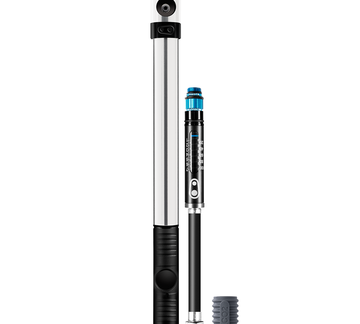 Crank Brothers Klic HP CO2 Pump with Gauge