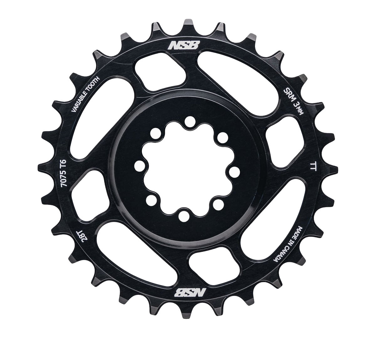 NSB Variable Tooth SRAM T-Type 12pd Chainring