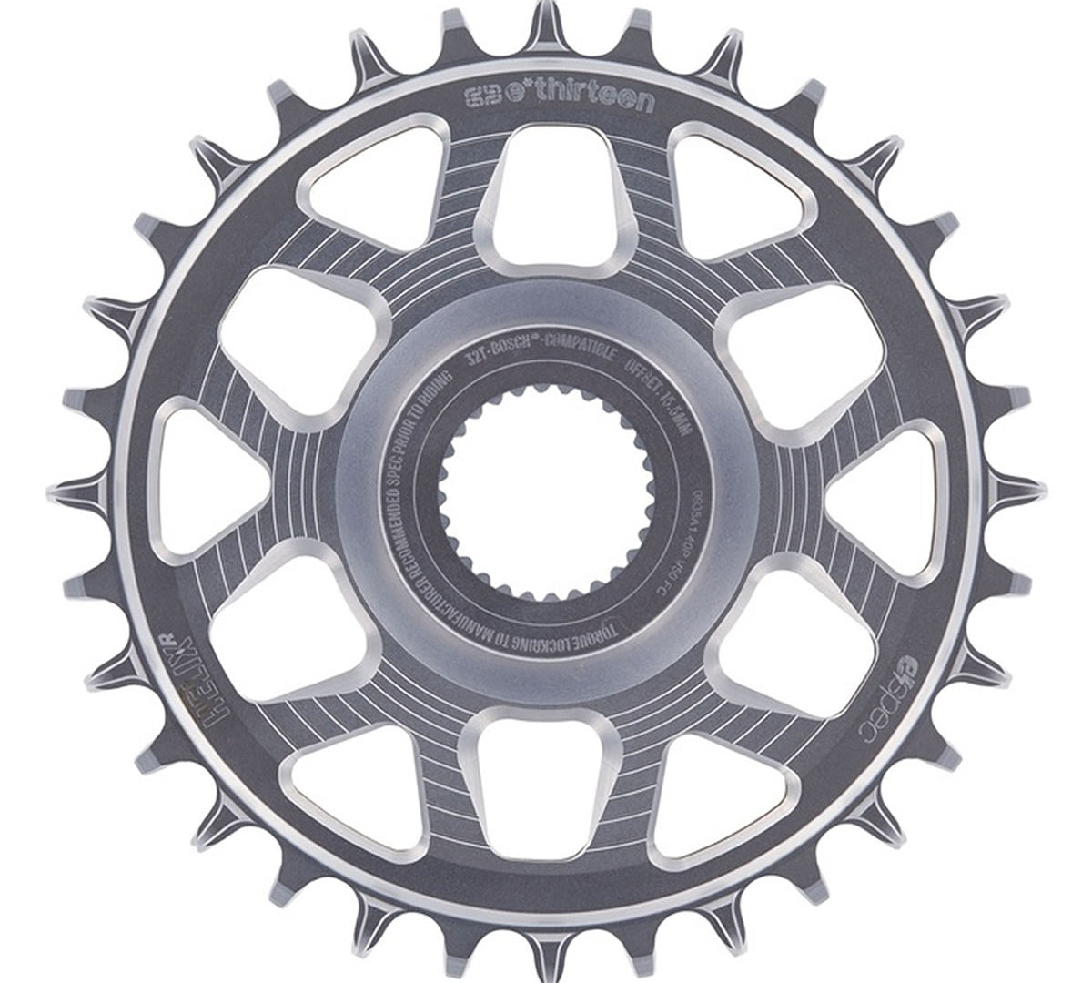 e*thirteen Helix Race e*spec Direct Mount Aluminium Chainring