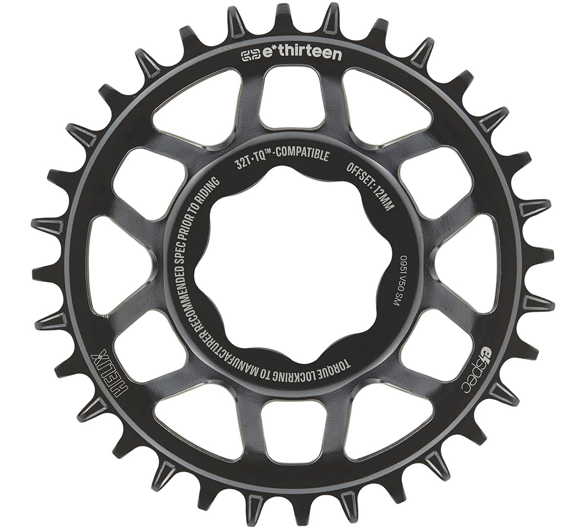 e*thirteen Helix Core e*spec DM Steel Chainring
