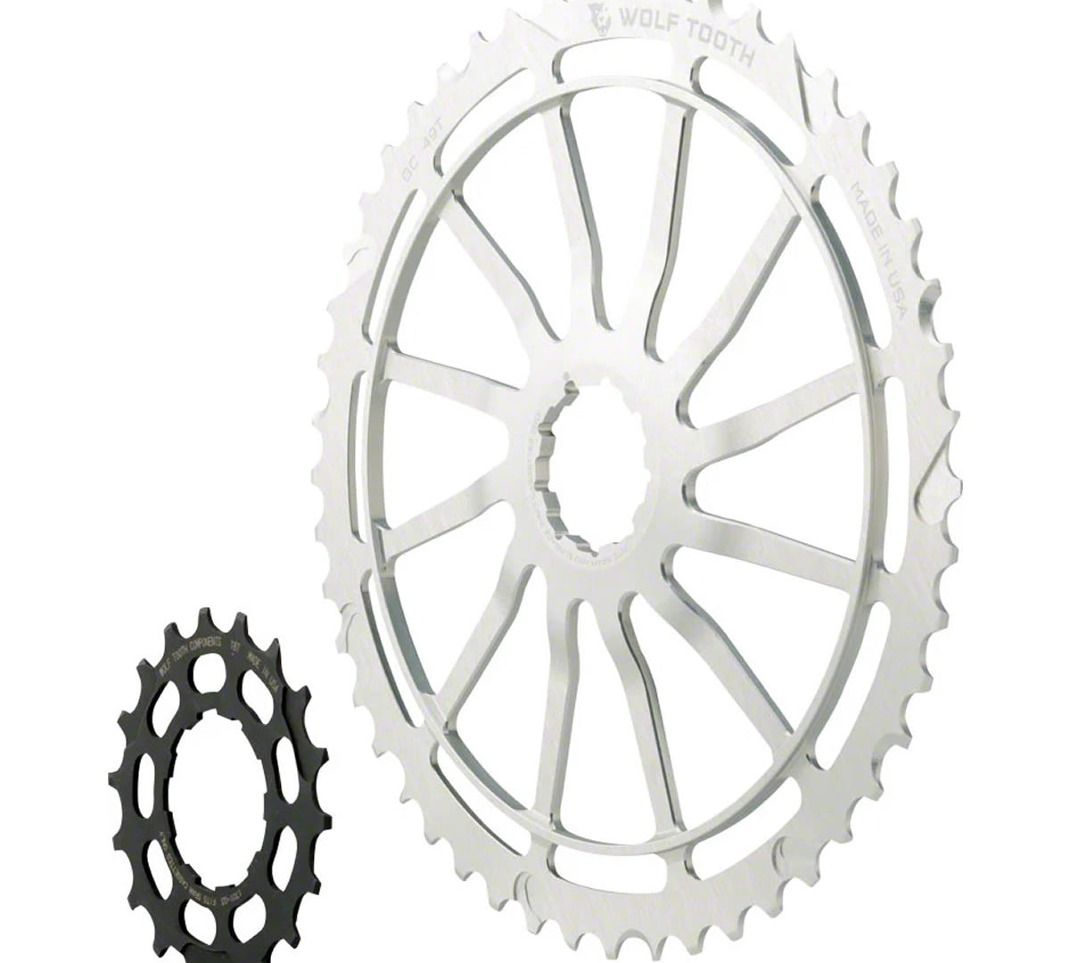 WolfTooth GC49 Range Extending Cog for SRAM 11spd 11-42T Cassette