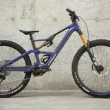 DEMO - 2026 Orbea Rise LT M-TEAM LTD 420W Tanzanite Carbon View / Carbon Raw Matte L