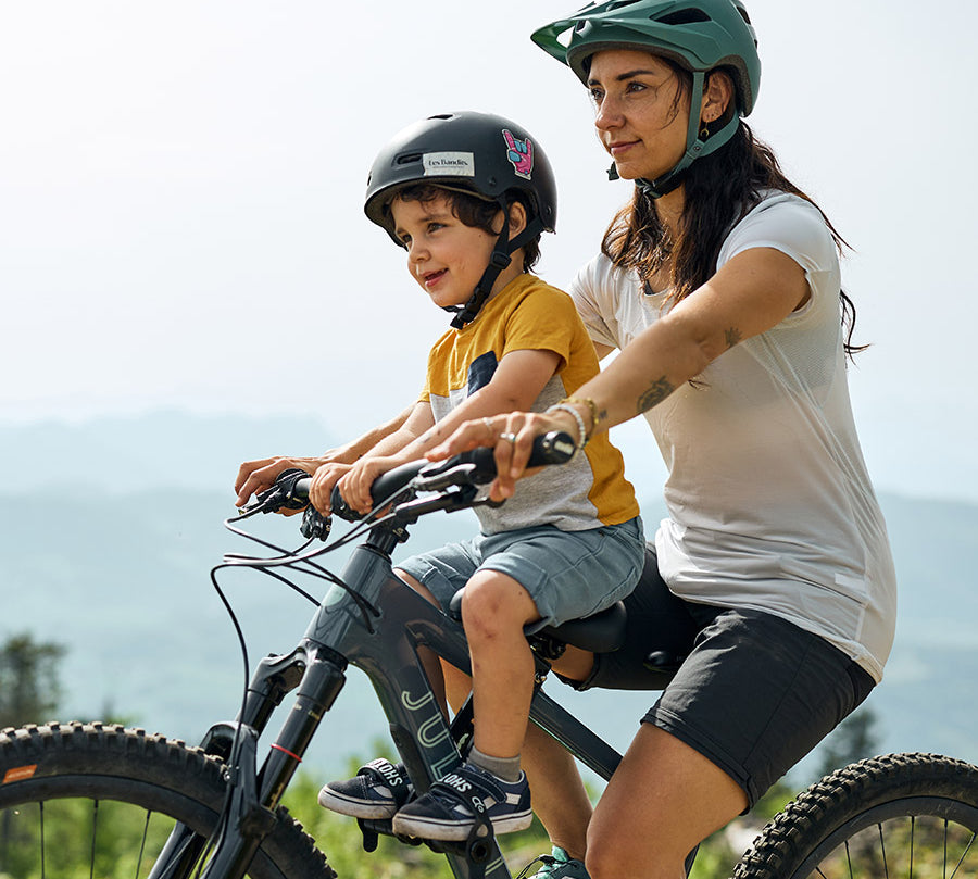 Kids Ride Shotgun MTB Child Seat outdoors | obsession bikes