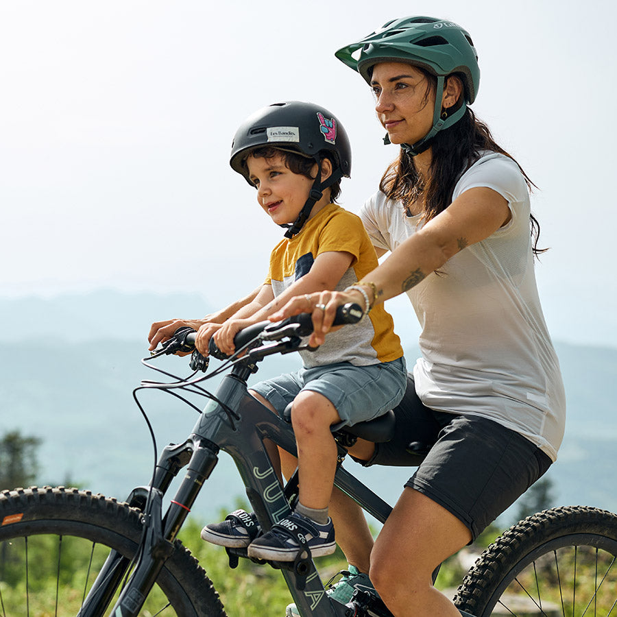 Kids Ride Shotgun MTB Child Seat outdoors | obsession bikes