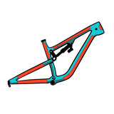 RideWrap Covered Protection - Dual Susp. MTB Frame Kit