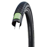 Schwalbe Marathon GreenGuard Addix Eco Wire Tire with Reflective Strip