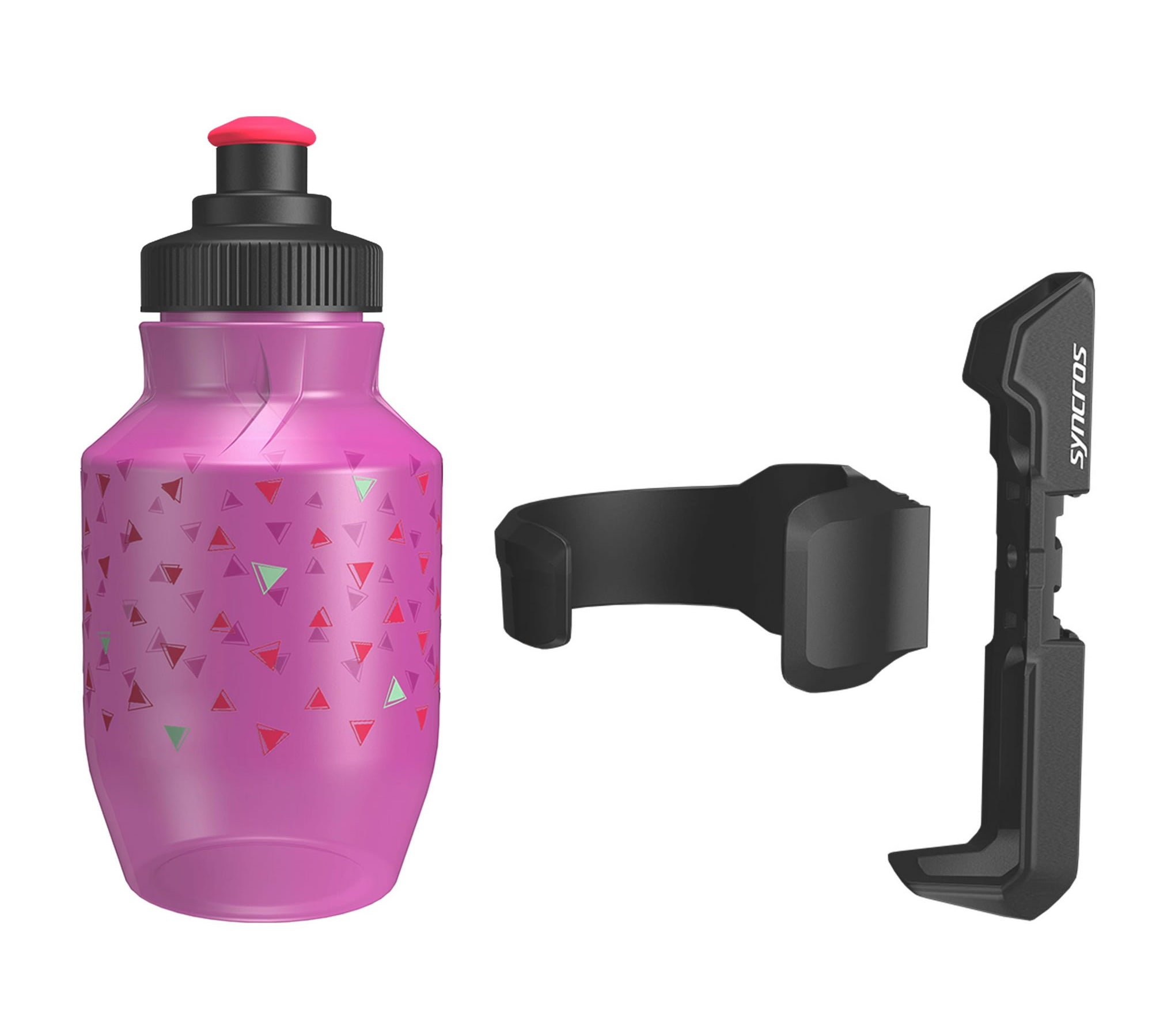 Syncros Kids Water Bottle + Cage Set Kids