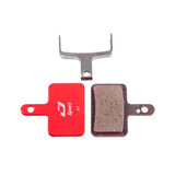 Jagwire Sport Semi-Metallic Disc Brake Pads Red - B01S