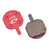 Jagwire Sport Semi-Metallic Disc Brake Pads for Hayes Sole Red
