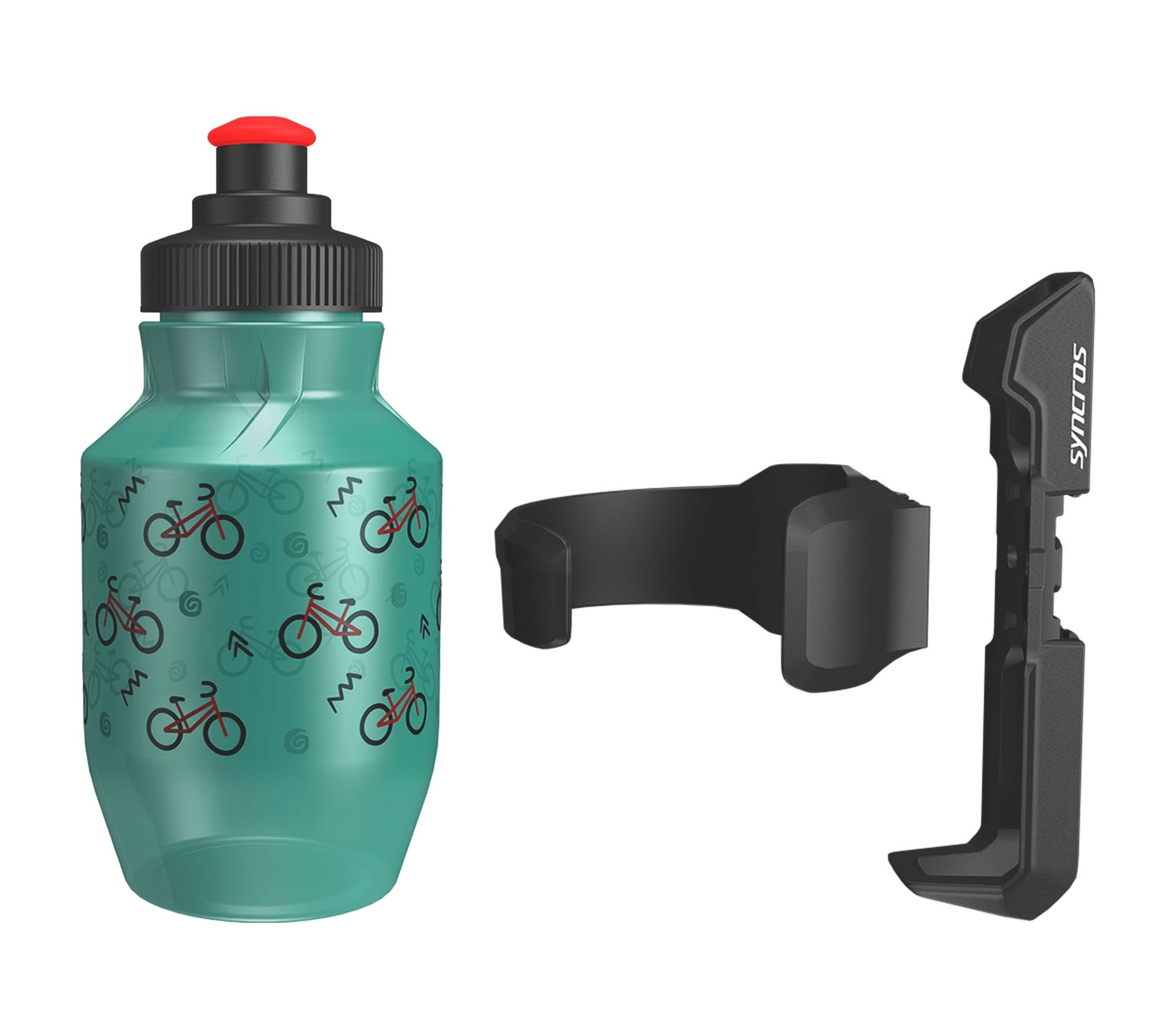 Syncros Kids Water Bottle + Cage Set Kids