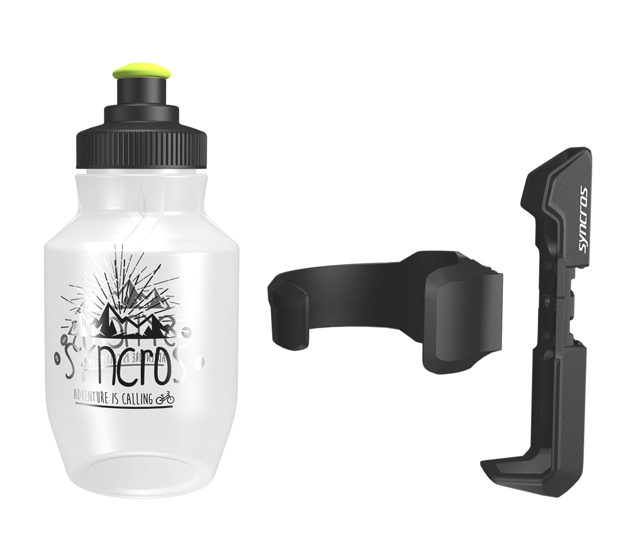 Syncros Kids Water Bottle + Cage Set Kids