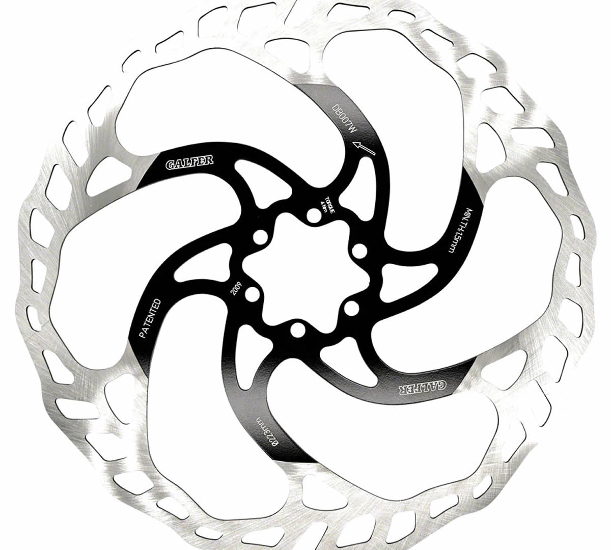 Galfer Wave 6-bolt eBike Disc Brake Rotor